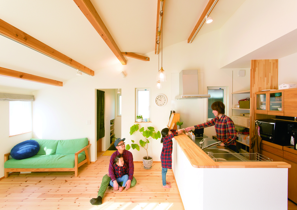 3世代が土地でつながる憩いの家