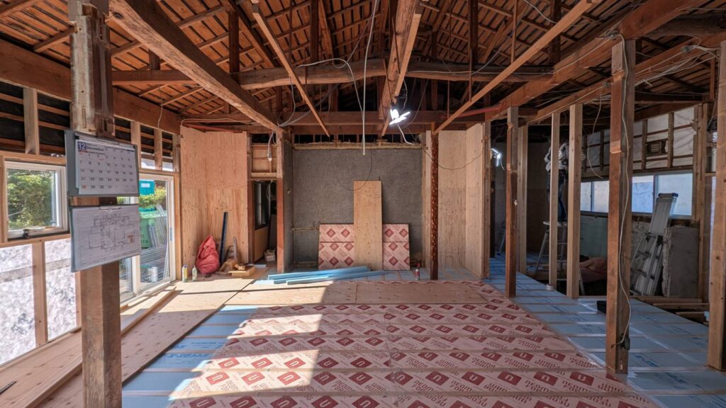 築50年の平屋・断熱リフォーム工事完了